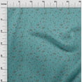 thumbnail image 3 of oneOone Cotton Cambric Teal Green Fabric Butterflies Fabric For Sewing Printed Craft Fabric By The Yard 42 Inch Wide, 3 of 4