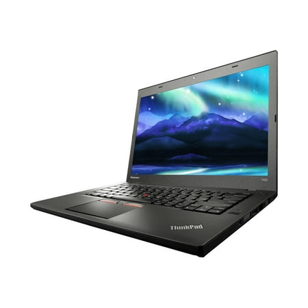 UPC: 0841631129421 | Lenovo ThinkPad T450 – Ultrabook – Core i5 5300U / 2.3 GHz – Win 10 Pro – 8 GB RAM – 500 GB HDD – 14  1366 x 768 (HD) – HD Graphics 5500 – Wi-Fi – Used