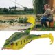 thumbnail image 4 of Frog Bait Soft Silicone Artificial Thunder Frog Bait Fishing Lures with Double Propeller Feet, 4 of 5