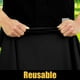 thumbnail image 3 of Mantel Smiry, impermeable, elástico, ajustable, para mesa de 4 pies, negro, 3 of 9