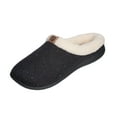 thumbnail image 2 of Roxoni Women's Knitted Fleece Lined Winter Slippers, Rubber Sole -sizes 6 to 11 -style #2111, 2 of 6