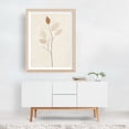 thumbnail image 3 of Modern Floral Line Art - Line Drawing Minimalist Botanical Line Art Boho Modern Art Floral Nature Unframed Wall Art Print 5 x 7 inches, 3 of 4