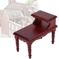 thumbnail image 3 of Mesa de té en miniatura muebles de casa de muñecas mini mesa de té para decoración del hogar súper linda para juguetes de casa de muñecas ANGGREK Otros, 3 of 8