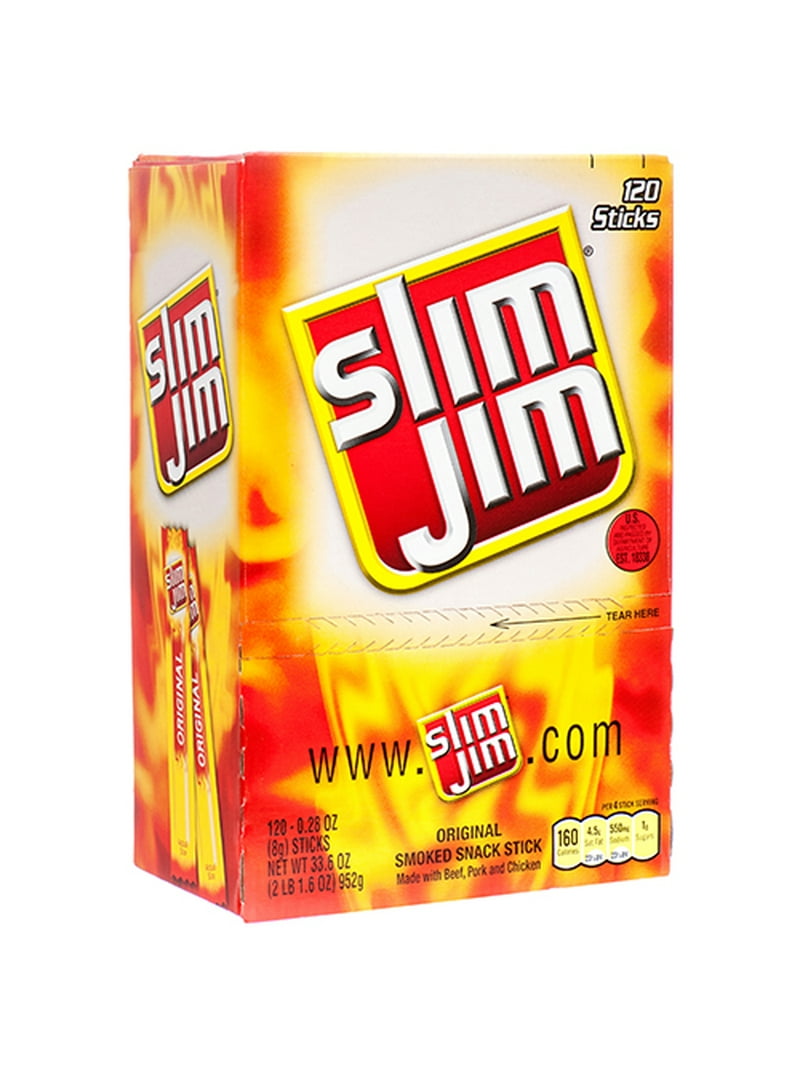 New Slim Jim Original 120Ct (120-Pack) Fashion Accessories Cheap Wholesale Discount Bulk Accessories. Fashion - Walmart.com