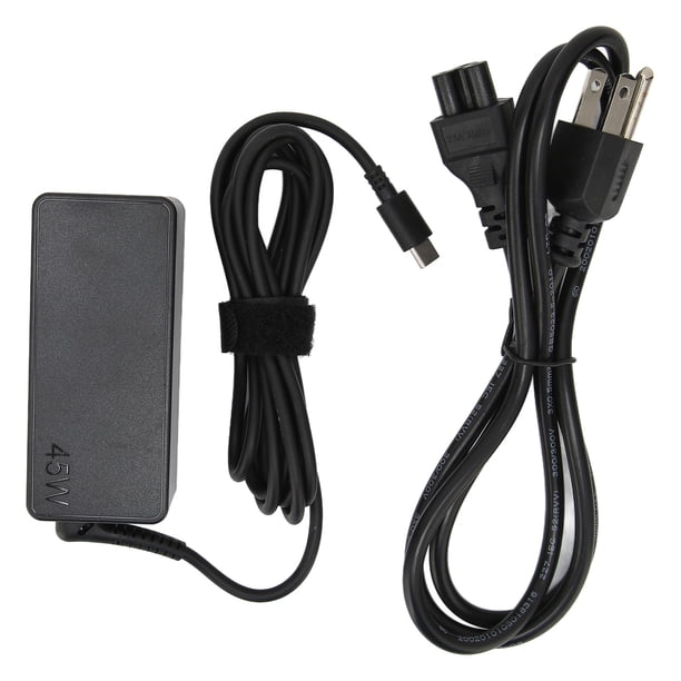 Adaptador de corriente para computadora portátil Carga rápida Protección de seguridad Estable Confiabilidad Amplia compatibilidad Adaptador de corriente USB C Enchufe de EE. UU.