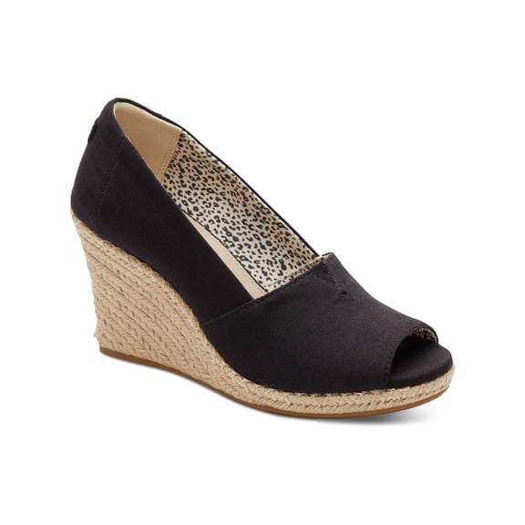 Toms Womens Michelle Canvas Slip On Espadrilles