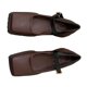 thumbnail image 4 of Zapatos de plataforma marrones con detalle de hebilla, talla 37, elegantes zapatos de tacón con tira en el tobillo y punta cuadrada, 4 of 8