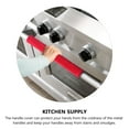 thumbnail image 3 of LEEYNEER 4 Pcs Refrigerator Door Protector Handle Covers Red Decorate, 3 of 8