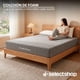 thumbnail image 5 of Colchón King Size En Caja Esponja Memory Foam De Alta Densidad Firmeza Media Suavidad Y Durabilidad Tecnología Híbrida Ortopédico (Blanco King), 5 of 6
