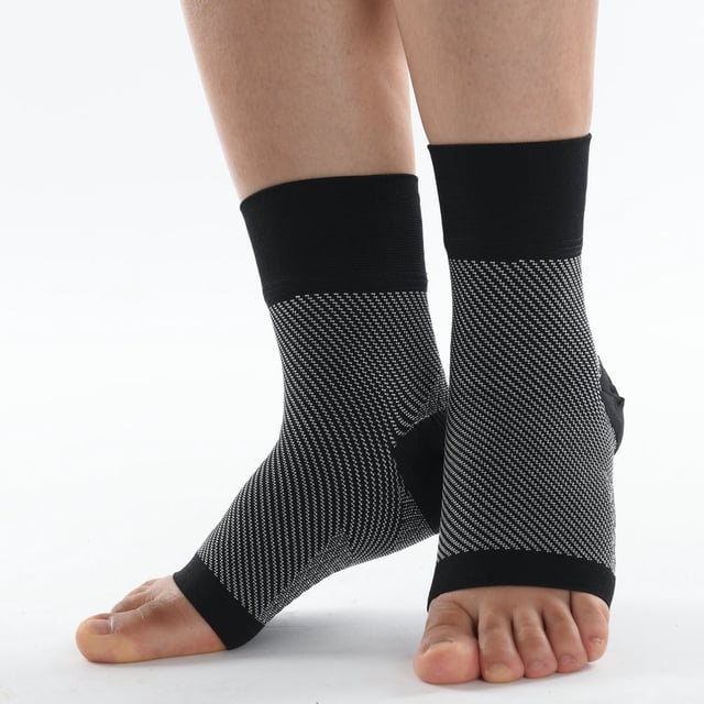 Outdoor Sports Compression Socks Pressure Foot Protective Cover Plantar Fascia Socks Ankle Joint Sprain Foot Heel Protection