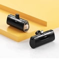 thumbnail image 3 of Enqiretly Chargeur Portable Compatibilité Universelle pour Cellulaire Batterie Longue Durée Banque d'Alimentation Portable type Noir, 3 of 6