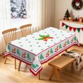 thumbnail image 5 of Nanqianyi Christmas Bell Tablecloth,Waterproof Stain Resistant Dining Table Cover,60x120 Inch, 5 of 7