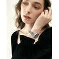thumbnail image 5 of TOYOUTHS Bling Metal Band Compatible with Apple Watch Band 40/44/45/38/41/42/46/49mm Women, Dressy Sparkle Diamond Camellia Bracelet Luxury Strap for iWatch SE Series 10/9/8/7/6/5/4/3/2/1/Ultra, 5 of 6