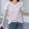 thumbnail image 2 of Cilsoka My Orders Placed Shirts for Women V Neck Casual Long Womens Tops Dressy Casual 3/4 Sleeve Active Shirts for Women Long Womens Blouses Dressy Casual, 2 of 3