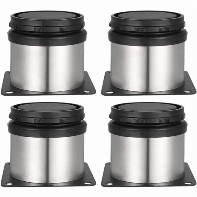 Adjustable Feet 50mm Height Thicken Cabinet Legs, Table, Furniture, Brushed Stainless Steel, Adjustable Height 0-15mm Come with screws