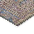 thumbnail image 6 of Dalyn Rugs Machine Washable Indoor/Outdoor Chantille Orange 2'3" x 7'6" Runner Rug, 6 of 7