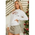 thumbnail image 4 of FOLUNSI Chic Ivory Embroidered Sweater - Versatile Drop Shoulder for All, 4 of 8