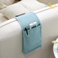 thumbnail image 3 of Cotton Linen Bedside Storage Bag Organizer Bed Desk Bag Sofa Tv Remote Control Hanging Bag Storage Organizer Bed Holder Pockets, 3 of 4