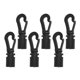 thumbnail image 5 of Extremos Del Gancho Del Cordón Del Amortiguador Auxiliar Del Paquete 6 Para Elástica Del De Zulema Ganchos de tiro con cojín de kayak, 5 of 5