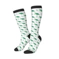 thumbnail image 2 of Balery Turtle Printed Novelty Socks Men's Women's Crew Socks Sports Socks Knee High Socks Cotton Socks Quirky and Cool Socks, 2 of 9