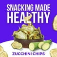Baked Zucchini Chips, Oven BCF26 Baked No Oil Added, Vegetable Crisps ...