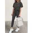 thumbnail image 4 of Conjunto Deportivo PRETTYGARDEN 2025 Mujer Dos Piezas Gris Oscuro 3XL, 4 of 6