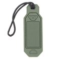 thumbnail image 4 of 4uds. Etiqueta de identificación personalizada, etiqueta ligera con logotipo de TPE, Collar con nombre de mascota, verde militar, 4 Uds., 4 of 6