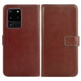 thumbnail image 1 of Mobile Phone Cover for Samsung S20 Ultra, Cover Premium Pu Leather Tpu Flip Cover Magnetic Closure Card Compartment Stand Function Wallet with Lanyard Protective Cover, 1 of 7