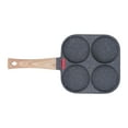 thumbnail image 2 of Egg Frying Pan, Pancake Frying Pan Practical Comfortable Handle  For Omelettes For Ceramic Hobs 4 Holes,3 Holes, 2 of 8