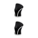 thumbnail image 4 of Soidarity Rodilleras Halterofilia - Soporte Antideslizante Y Acolchado Para Entrenamientos Intensos Rodilleras Modelo B negro y blanco L Modelo B negro y blanco L 2piezas, 4 of 6