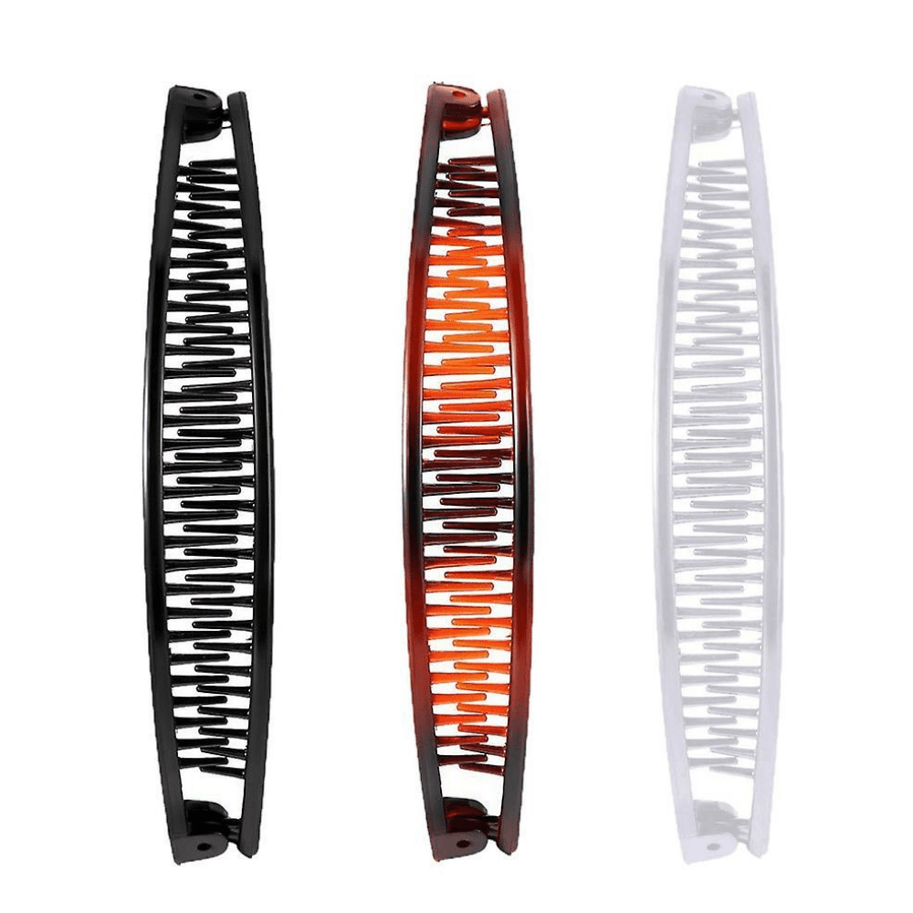 Banana Hair Clips, 3 Pack Banana Clips Hair for Women Vintage Large