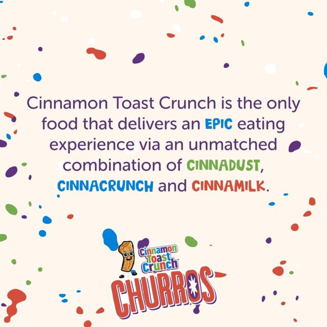 Cinnamon Toast Crunch Breakfast Cereal Cup, Single Serve Cereal, 2 oz (Pack of 6)