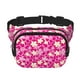 thumbnail image 1 of Fotbe Vintage Flowers Cangurera Cuadrada con Estampado de Doble Capa, Bolsa de Cintura Ajustable Mini para Hombres y Mujeres, 1 of 9