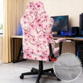 thumbnail image 4 of HUIACONG Cherry Blossoms Computer Chair Seat Slipcovers Set of 4 Stretchable Office Desk Chair Cover Soft Scratchproof for Home Decor, Shop, Living Room, Office, 4 of 8
