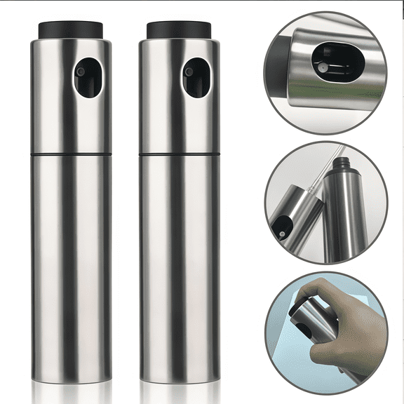 Premium All-Stainless Steel Design 100ML Capacity Oil Sprayer Bottles
