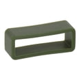 thumbnail image 4 of Uxcell Watch Band Strap Loops Silicone Watch Holder Keeper for 22mm Width Watch Band, Dark Green 4 Pack, 4 of 5