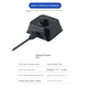 thumbnail image 5 of 2X InaláMbrico Page Turner Pedal Recargable Interruptor de Pie InaláMbrico para Tablet Smartphone Electronic Music Scores E-Books Negro, 5 of 5