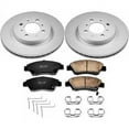 thumbnail image 2 of Power Stop Front Geomet Coated Brake Rotor and Pad Kit CRK696 Fits 2005 Honda Civic, 2 of 5
