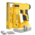 thumbnail image 1 of Pistola de clavos inalámbrica ADOTOCAM para batería Dewalt de 20 V con grapas, 1 of 7