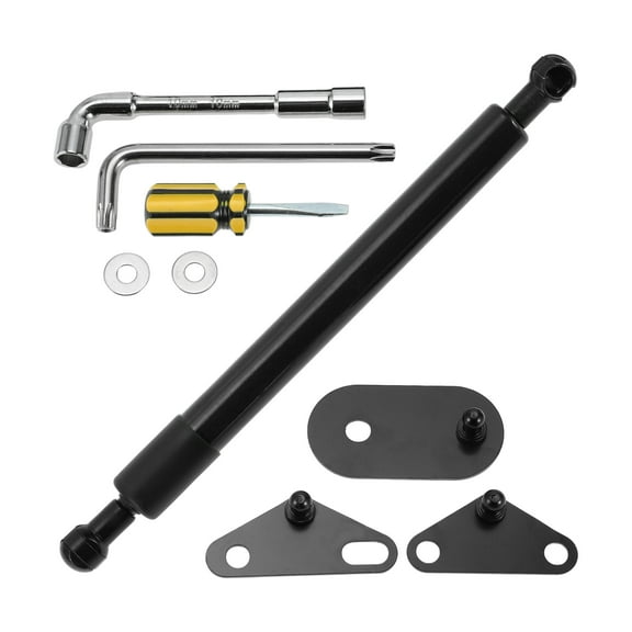 Unique Bargains Tailgate Assist for Ford F150 Pickup 2015-2019 Tailgate Pickup Truck Lift Support Strut with Mounting Bracket 1 Set Black
