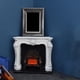 thumbnail image 3 of 1/12 Chimenea En Miniatura Y Adornos De Dormitorio Con Alfombra Sunnimix Chimenea en miniatura, 3 of 7