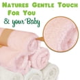 thumbnail image 3 of Organic  Baby Washcloths Ultra Soft for Face & Body by Touch of Nature, 3 of 4