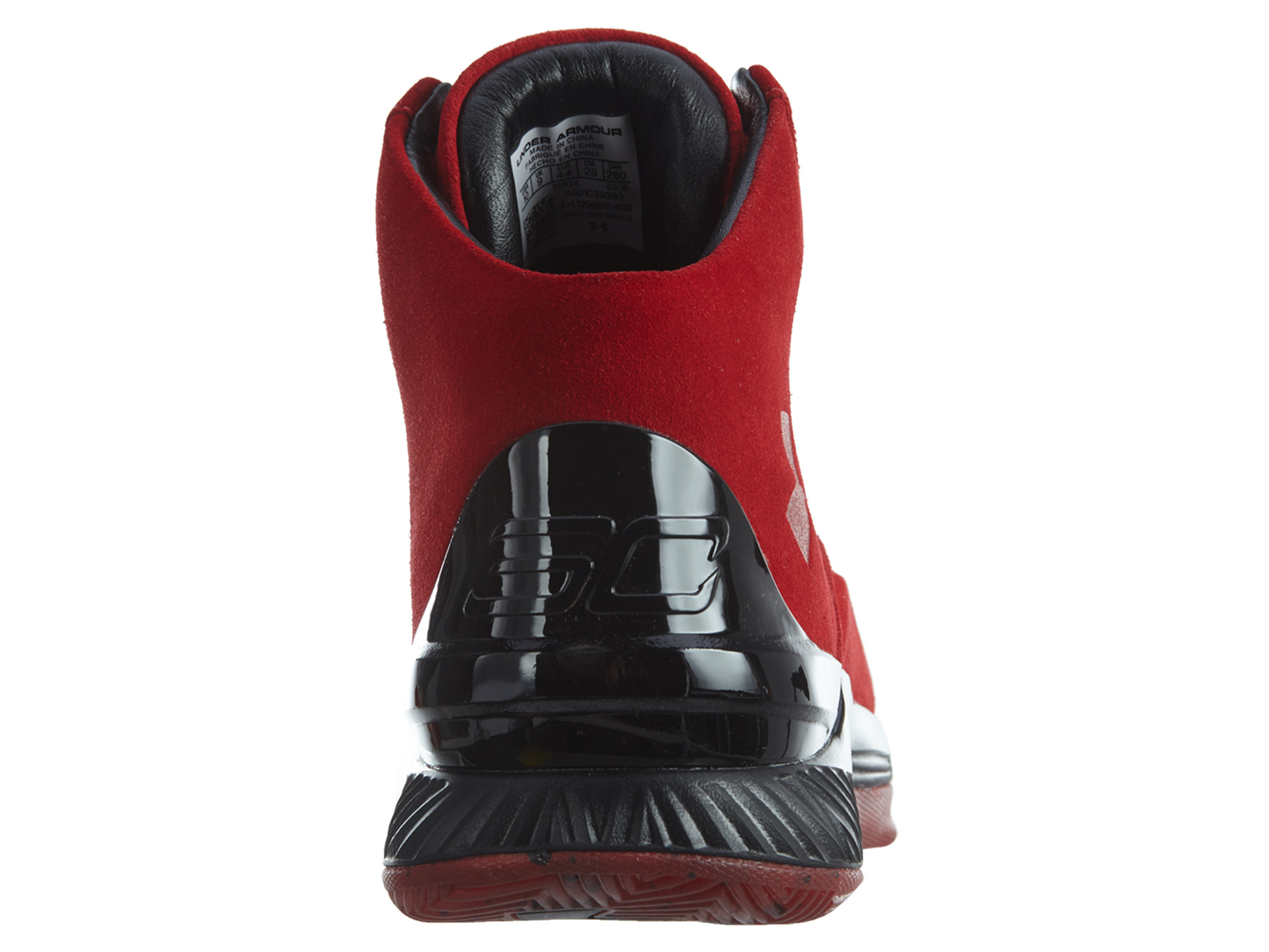 NWT Under Armour CURRY 1 LUX MID Men\'s Vibrant Red Athletic Sneakers Under Armour Curry Shoes Mens Size 17 Red Mid | Mercari main image 2