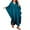 F-Peacock Blue, variant on Bsubseach Women Casual Kaftan Dress Batwing Sleeve Plus Size Cover up Maxi Caftan Dresses