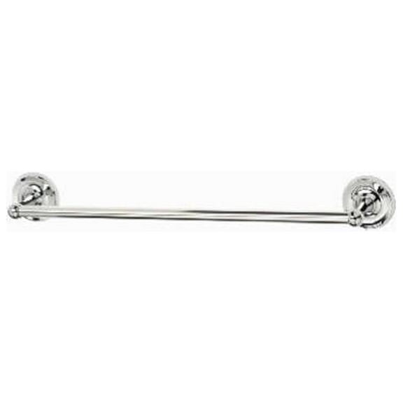 HomePointe 231179 Rounded Towel Bar, Chrome, 24-In. - Quantity 6