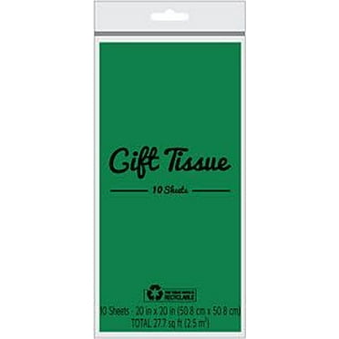 Gift Tissue Paper 10 Sheets Emerald Green [24370]