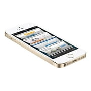 Angle View: Apple iPhone 5s - 4G smartphone 64 GB - LCD display - 4" - 1136 x 640 pixels - rear camera 8 MP - front camera 1.2 MP - Verizon - gold