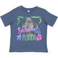 thumbnail image 3 of Inktastic Sarasota Florida Cute Swimming Manatee Boys or Girls Toddler T-Shirt, 3 of 5