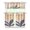 Modern Abstract Geometric-13, variant on Modern Abstract Geometric Lines Boho Kitchen Curtain Valance 3 Piece Set Farmhouse Kitchen Curtains and Valance Set Short Curtain Sink Window Decor 36 Inch Small Window Treatment Tier 275x36 Length