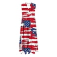 thumbnail image 7 of Vetsdori Womens Sleeveless Midi Dresses A-Line Party Slip Dress Tank Casual Pleated V-Neck,Summer Outfits Dress for Junior, 7 of 7
